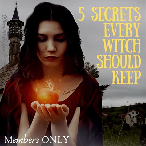 Invisible secrets of the noiseless witch